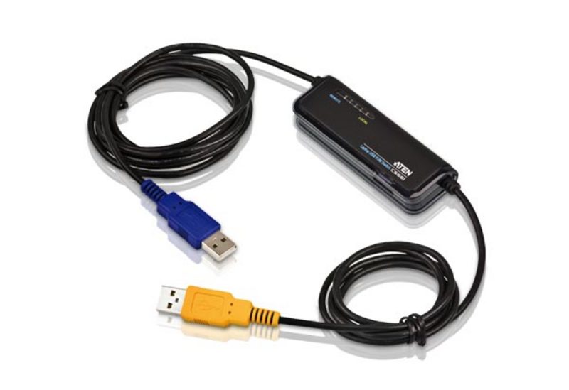 4-Port USB VGA/Audio Cable KVM Switch (1.8m) - CS64U, ATEN Cable KVM  Switches