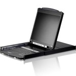 ATEN CL5808N 8-Port 19in. Dual Rail LCD Console