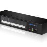 ATEN CM0264 2×4 DVI-HD Audio/Video Matrix KVMP™ Switch