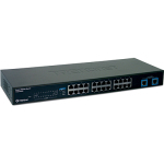 TRENDnet TEG-S224 24-Port 10/100Mbps Switch with 2 Gigabit Ports 