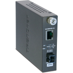 TRENDnet TFC-1000S10D5 Intelligent 1000Base-T to 1000Base-LX Dual Wavelength Single Mode SC Fiber Converter
