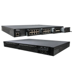 Oring RGS-PR9000-HV Industrial Layer-3 IEC 61850-3 modular rack mount managed Gigabit Ethernet switch with 4 slots