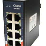 Oring IES-180B Industrial 8-port mini type unmanaged Ethernet switch with 8×10/100Base-T(X)