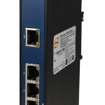 Oring IGPS-1041GTA Industrial 5-port slim type unmanaged Gigabit PoE Ethernet switch with 4×10/100/1000Base-T(X) P.S.E. and 1×10/100/1000Base-T(X)