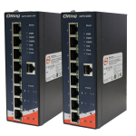 Oring IGPS-9080-24V Industrial 8-port managed Gigabit PoE Ethernet switch with 8×10/100/1000Base-T(X) P.S.E.