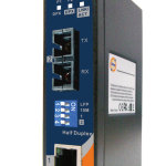 Oring IMC-111FB-MM-SC Industrial mini type Ethernet to fiber media converter with 1×10/100Base-T(X) to 1x100Base-FX fiber
