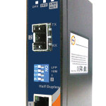 Oring IMC-111PB Industrial mini type Ethernet to fiber media converter with 1×10/100Base-T(X) to 1x100Base-FX SFP socket
