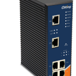 Oring IPS-2042TX Industrial 6-port lite-managed PoE Ethernet switch with 4×10/100Base-T(X) P.S.E. and 2×10/100Base-T(X)