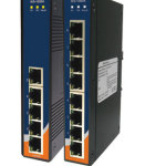 Oring IES-1080A Industrial Slim Type Unmanaged Ethernet Switch