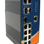 Oring IES-3073GC Industrial 10-port managed Ethernet switch with 7×10/100Base-T(X) and 3xGigabit combo ports