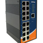 Oring IES-3160 Industrial 16-port managed Ethernet switch with 16×10/100Base-T(X)
