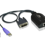 Aten KA7166 USB DVI Virtual Media KVM Adapter with Smart Card Support 