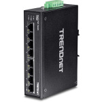 TRENDnet TI-PG80 (PoE+) 8-Port Hardened Industrial Gigabit PoE+ DIN-Rail Switch