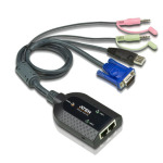 Aten KA7178  USB VGA/Audio Virtual Media KVM Adapter with Dual Output