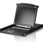 ATEN CL1008M Slideaway™ 8 Port LCD Console 