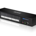 ATEN CM0264 2×4 DVI-HD Audio/Video Matrix KVMP™ Switch