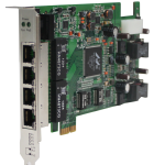 Oring IGPCS-E140 Industrial 4-port PCIe unmanaged Gigabit PoE Ethernet switch card with 4×10/100/1000Base-T(X) P.S.E.