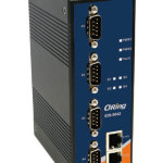 Oring IDS-5042+ Industrial 4-port RS232/422/485 to 2-port 10/100TX Device Server