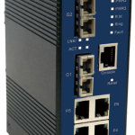 Oring IES-3062GF-SS-SC Industrial 8-port Managed Ethernet Switch