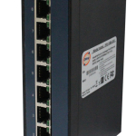 Oring IPS-1080-24V Industrial 8-port unmanaged PoE Ethernet switch with 8×10/100Base-T(X) P.S.E., 24VDC power input