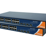 Oring RGS-7244GP Industrial 28-port rack mount managed Gigabit Ethernet switch with 24×10/100/1000Base-T(X) and 4x1000Base-X, SFP socket