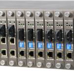 Oring RMC-1000 Industrial rack-mount Ethernet to fiber media converter Chassis with 18 slots