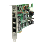 Oring  IGPCS-E131GP      Industrial 4-port PCI e unmanaged Gigabit PoE Ethernet switch card with 3×10/100/1000Base-T(X) P.S.E. and 1×100/1000Base-X, SFP socket