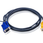 Aten 2l-5202UP 1.8M USB KVM Cable with 3 in 1 SPHD and built-in PS/2 to USB converter 