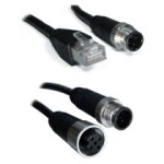  Oring M12C-4M4M-300D      4-pin M12 Male to 4-pin M12 Male IP-67 Ethernet Cable, 3m, D-coding