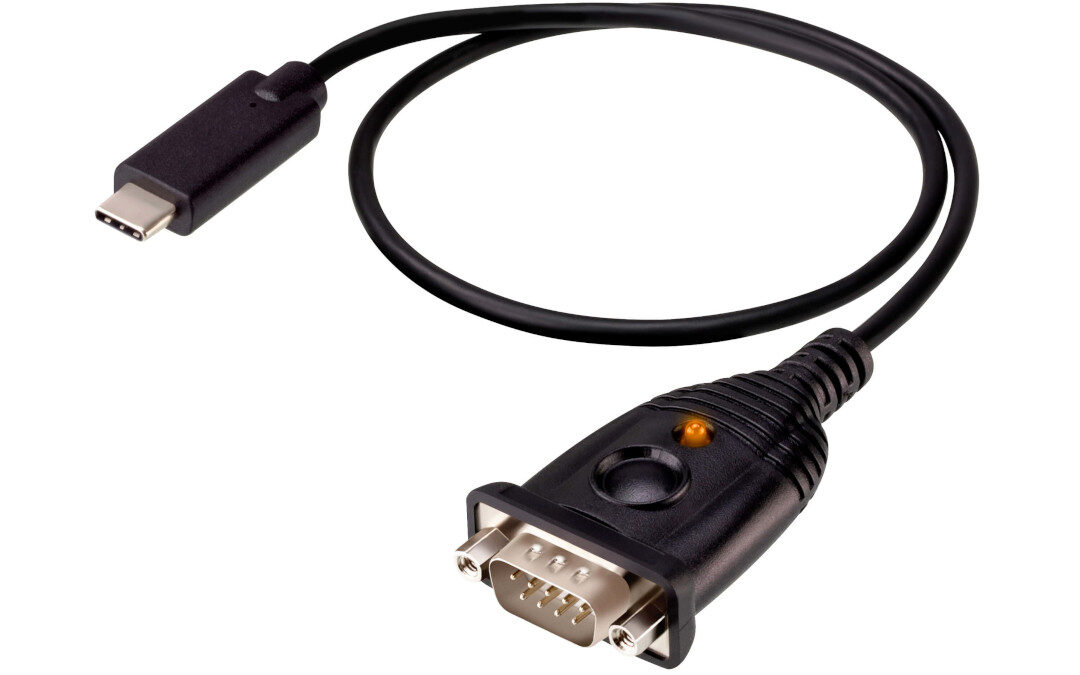ATEN UC232C USB-C to RS-232 Adapter (45 cm)