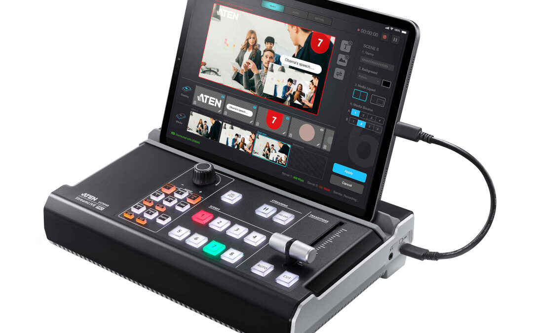 ATEN UC9040 StreamLIVE™ PRO All-in-one Multi-channel AV Mixer