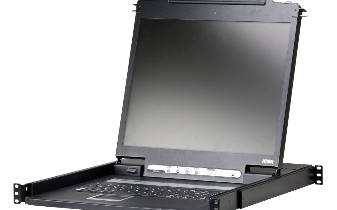 ATEN CL3000 Lightweight Single Rail LCD Console (PS/2-USB, VGA)