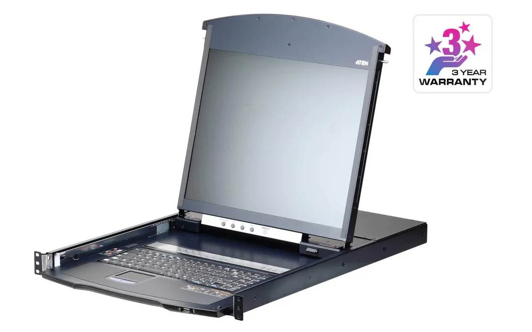 ATEN KL1116V 16-Port Dual Rail LCD KVM over IP Switch