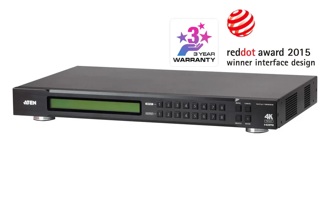 ATEN VM0808HB 8 x 8 True 4K HDMI Matrix Switch
