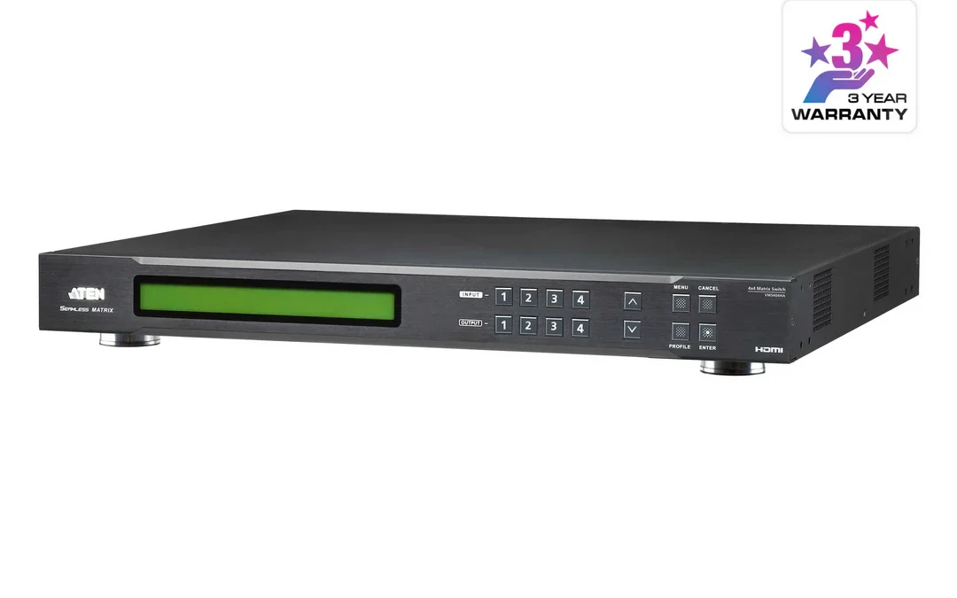 ATEN VM5404HA 4 x 4 HDMI Matrix Switch with Scaler