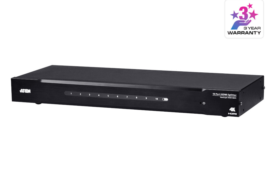 ATEN VS0110HA 10-Port 4K HDMI Splitter