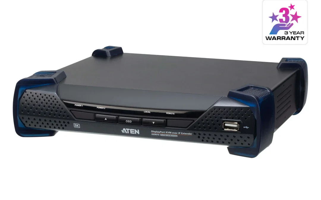 ATEN KX9970R 5K DisplayPort KVM over IP Receiver