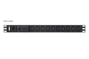 ATEN PE0118S 1U Basic PDU with Surge Protection
