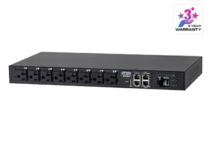 ATEN PG5308 30A/32A 8-Outlet 1U Metered eco PDU