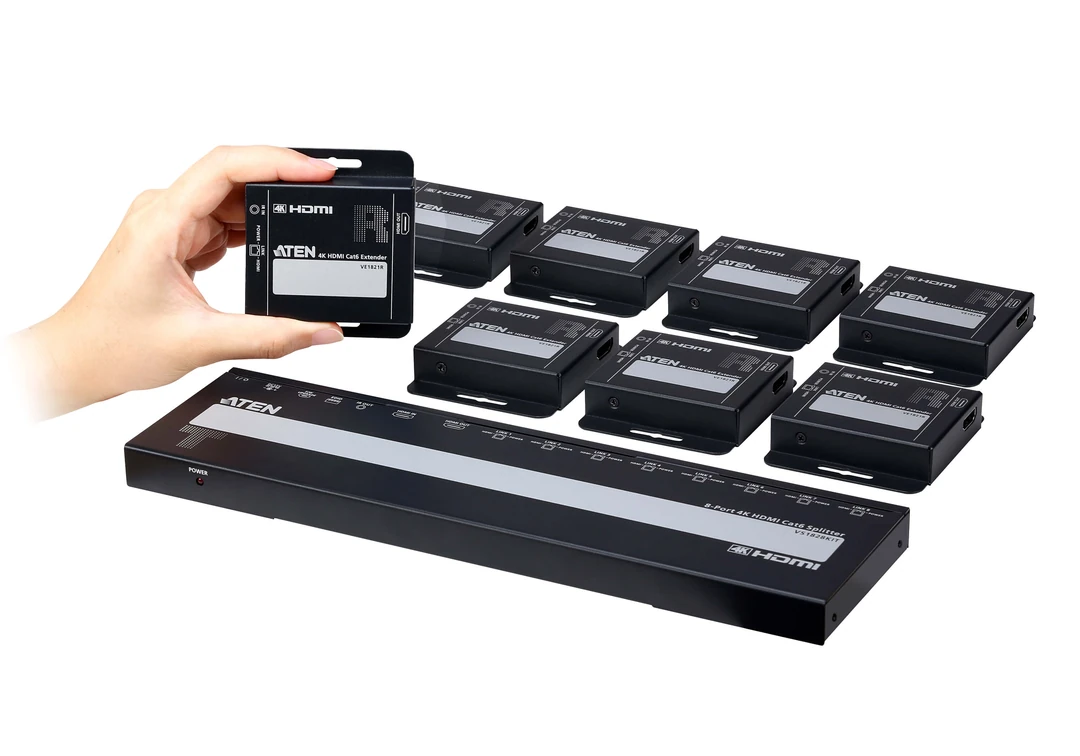 Ultra lightweight, palm-sized VE1821R